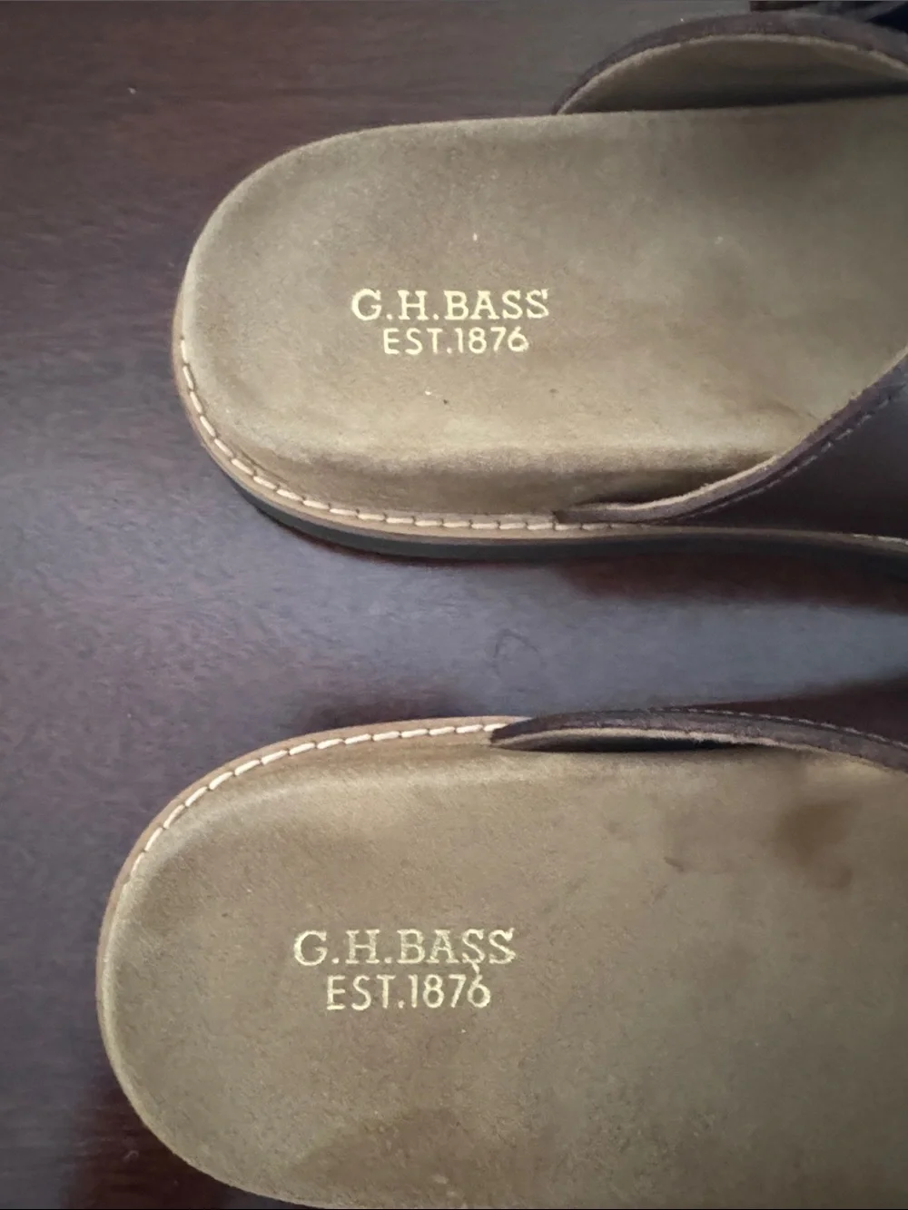 G.H. Bass & Co. Men's Meridian Brown Double Strap Sandal